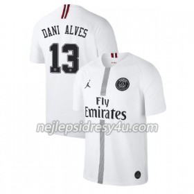 Fotbalový Dres Paris Saint-Germain Dani Alves 13 Jodan Bílá Alternativní 2018/19